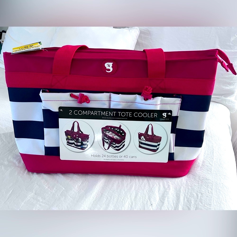 Geckobrands 2 Compartment NWT 🆕 Tote Cooler